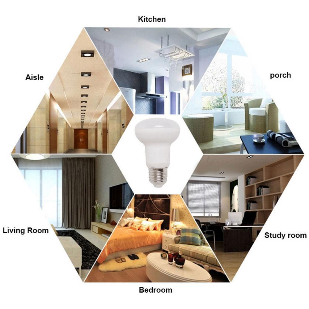 E14 E27 Dimmable Led Bulb R39 R50 R63 R80 220V Bombillas Lamp Ampoule Spotlight Light 3W 5W 7W 9W Lampada Energy Saving Lamp
