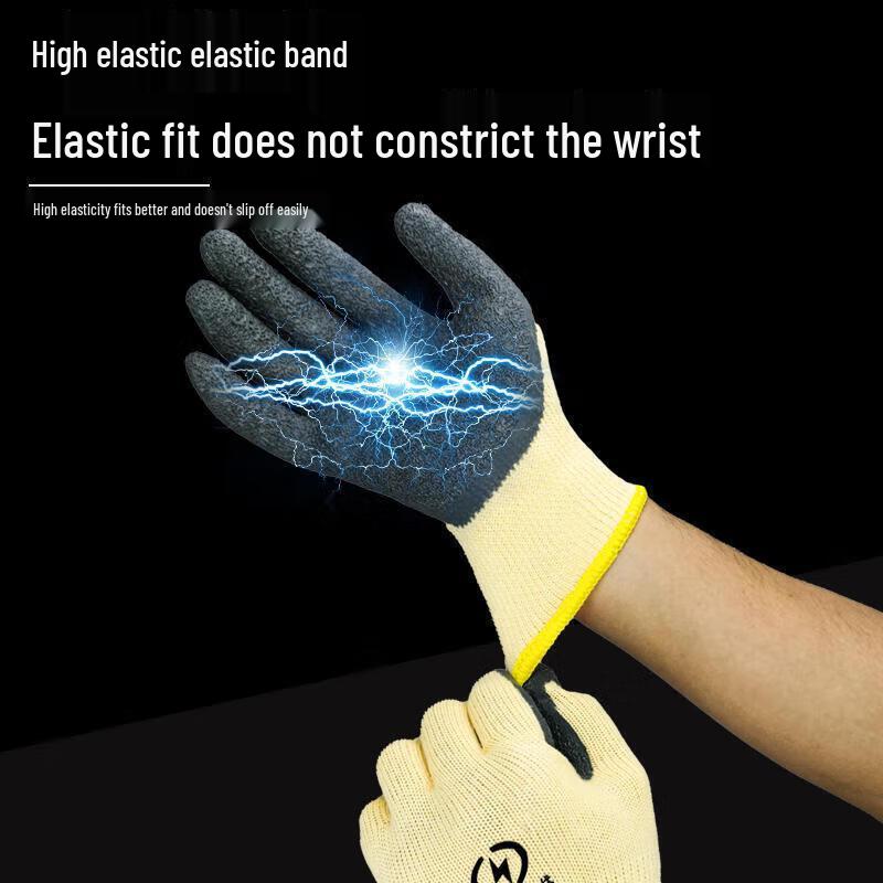 NHZHIW 400V Insulated Electrician Gloves