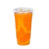 Handun Disposable Milk Tea Cups with Flat Lids
