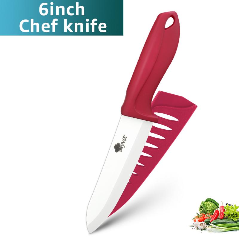Ceramic Knives Kitchen Knive 3 4 5 6 inch Chef Paring Utility Slicing Bread Knife +Peeler Zirconia White Blade Cooking Tool