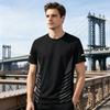 Heren Sneldrogend T-shirt Ademend Atletisch Zomer T-shirt Losse Pasvorm Mesh T-shirt voor Hardlopen Sportschool Fitness Training Buiten Trainen