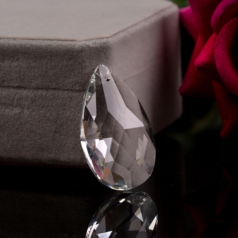 

D2 5 шт. Кристалл Камала 38 мм Капля воды Разноцветный Граненый Подвеска Призма Люстра для вечеринки Свадебная занавеска Рождественские подвесные украшения