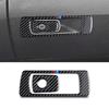 Co-Pilot Box Handle Bowl Trim For BMW 3-4 Series GT 2013- Real Carbon Fiber