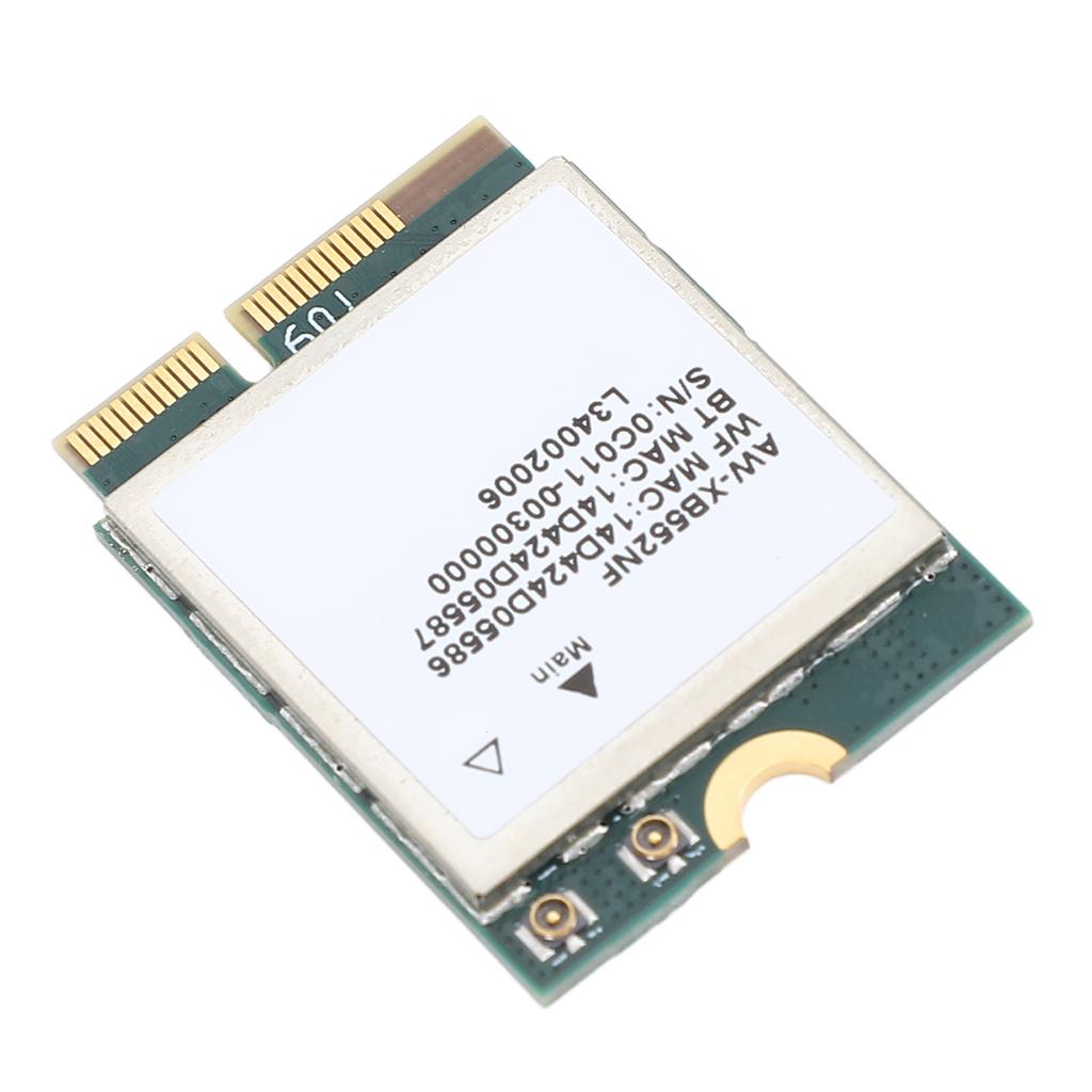 MT7902 Wireless Network Card Module 2400Mbps 2.4GHz 5GHz 6GHz Tri Band Bluetooth 5.2 M.2 Network Adapter for Laptop PC