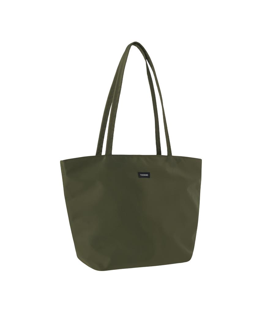 Tooamo Cabin Nylon Shoulder Bag Khaki