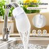 Spritzwassergeschützte Wasserhahnabdeckung 200/400/600/1000 Stück Baumwoll-Wasserhahn-Filterbeutel, für Socke Küche Badezimmer, Einweg-Spülbecken-Siebbeutel mit Band Verunreinigung