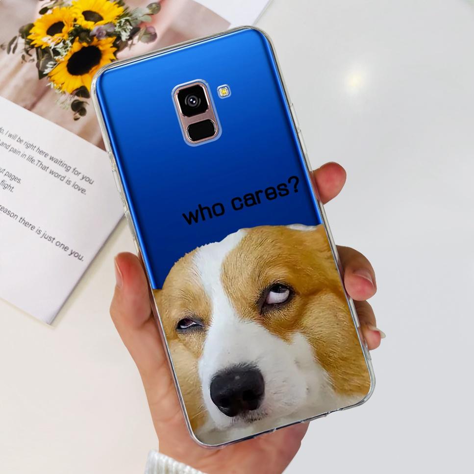 For Samsung Galaxy A8+ A8 Plus Case New Butterfly Flower TPU Soft Silicon Cover For Samsung A8+ 2018 SM-A730F Phone Case Funda