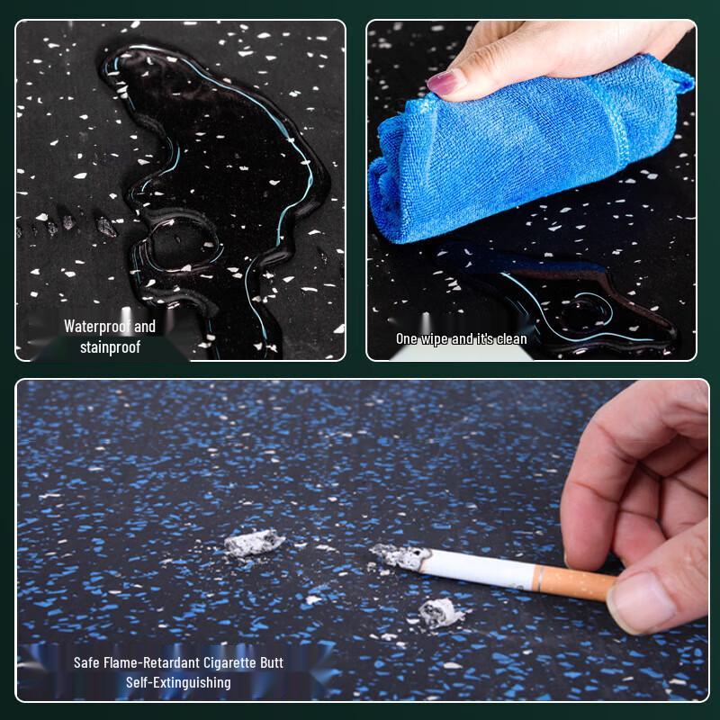 Interlocking Soundproof Shock-Absorbing Rubber Gym Mat