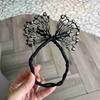 Whale Tail Rhinestone Flower Hair Clip Hair Bun Maker Bundle Lazy Hair Curler Hair Accessories Hair Styling Tool