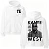 Kanye West Telling Truth Is Crazy in A World Full of Lies Hoodies Men Women Street Sweatshirt Long Sleeve Hooded