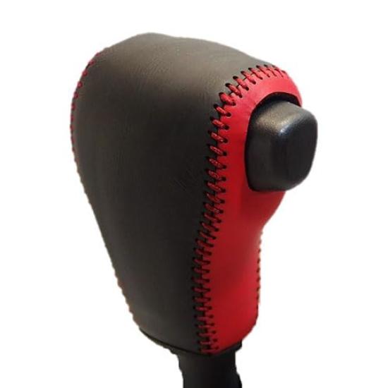 

Трёхцветный чехол на ручку КПП из натуральной кожи x для Daihatsu Move Canvas Замена Настраиваемая защита интерьера (Красный красный) LA850S/LA860S (2022/07~)