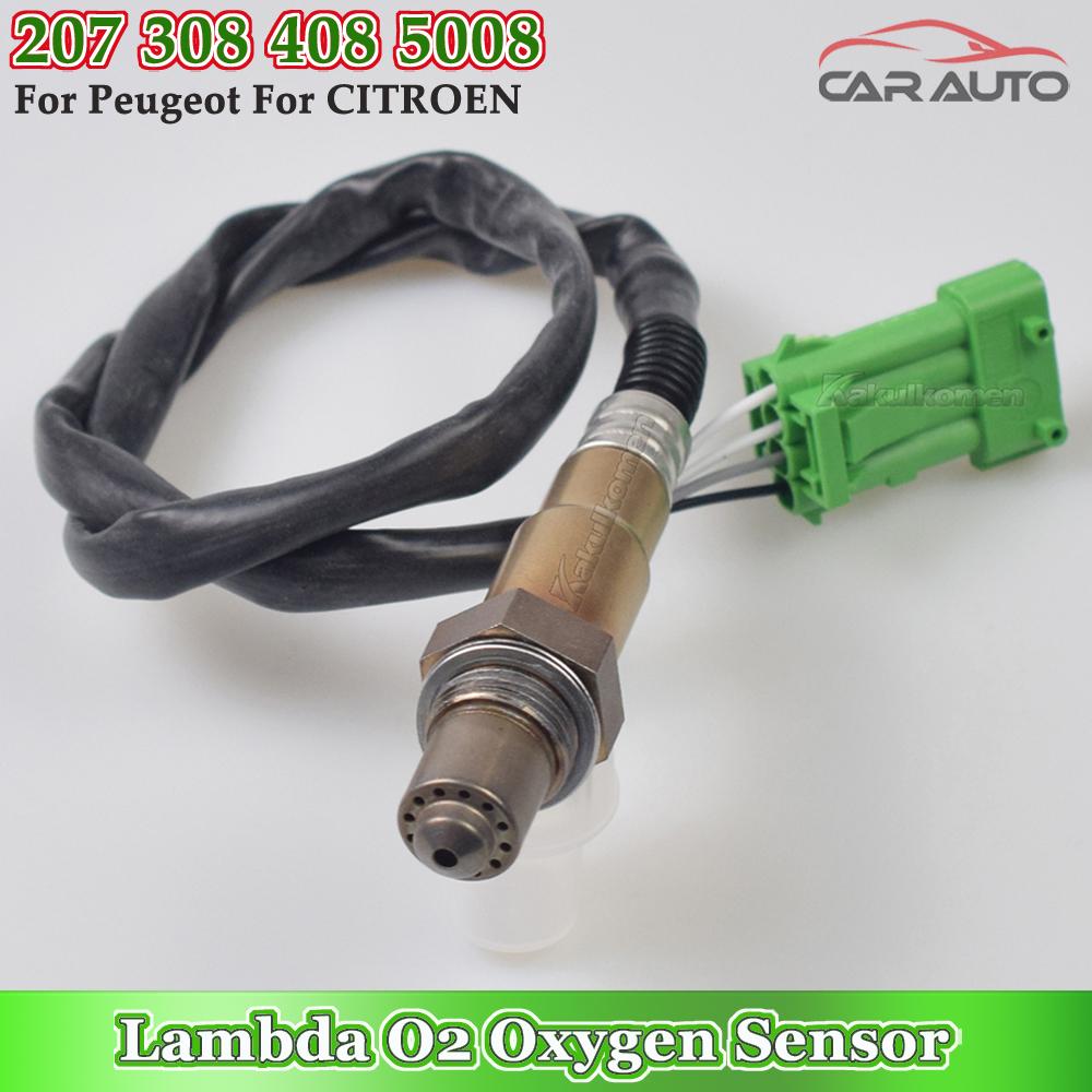 Заводской лямбда-зонд кислородный датчик 0258010081 для Citroen C4 C5 DS3 DS4 DS5 Peugeot 207 208 308 3008 408 508 5008