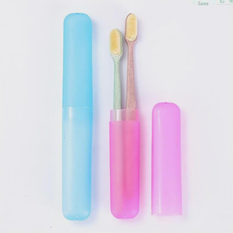 Compact Travel Toothbrush Holder - Mildew-Proof, Washable, and Protective