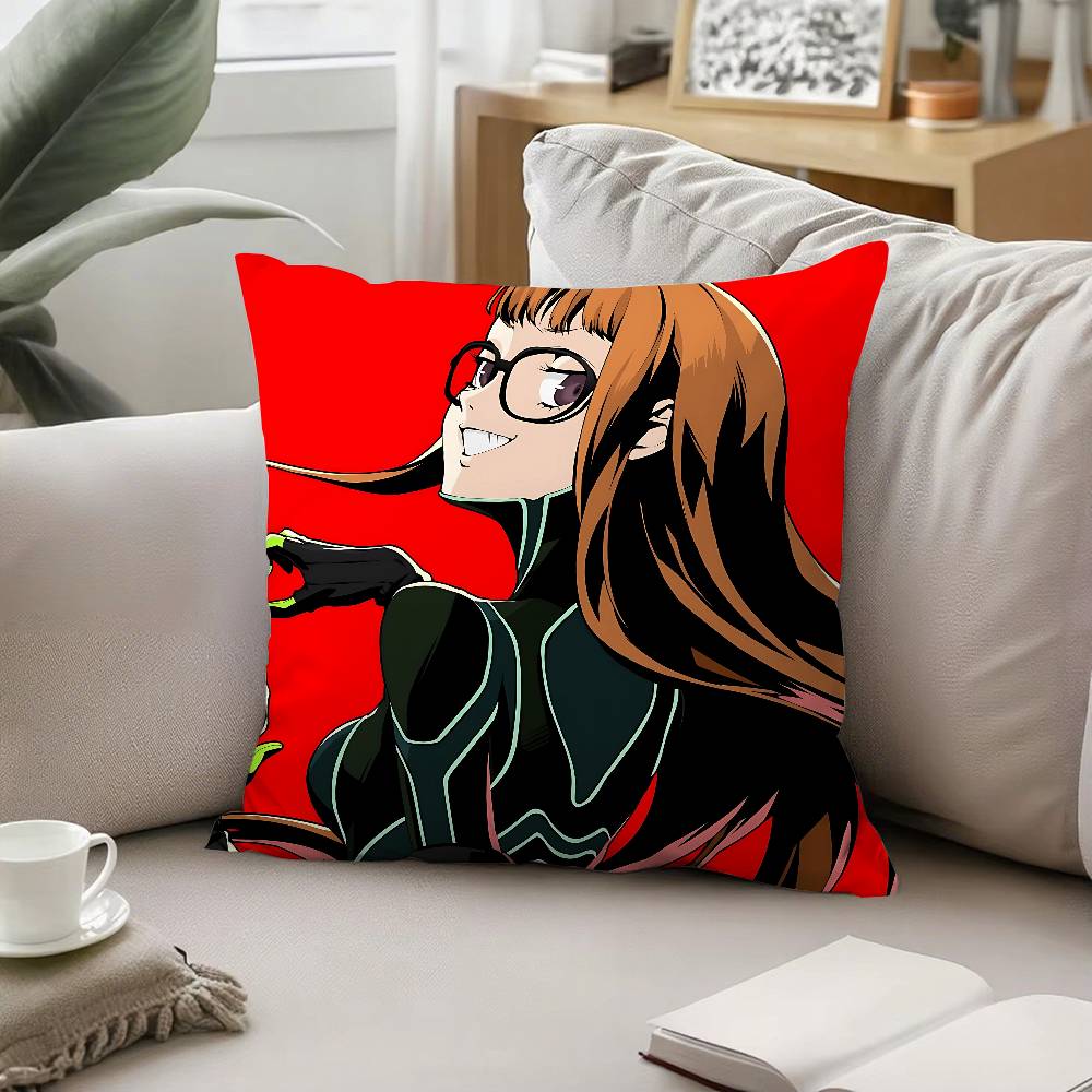 Game Joker Panther Mona Pillow Case Cushion Cover Soft Cute Throw Pillow Case For Car Sofa Pillowcase Polyester With Zipper