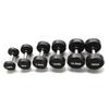 Weilikang Round Head Fixed Weight Rubberized Dumbbells