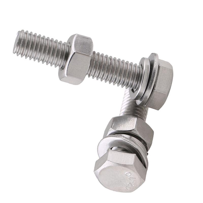 304 Stainless Steel Hex Bolt Fastener Set