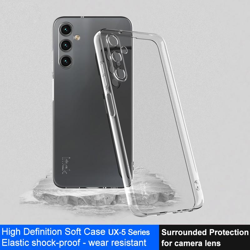 

IMAK UX-5 Series for Samsung Galaxy A05s 4G Clear Case Flexible TPU Phone Cover A