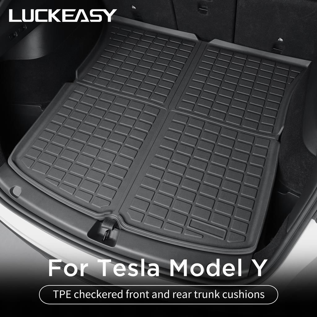 For Tesla Model Y Trunk Mat TPE Front And Rear Trunk Mats Car Interior Accessories Protective Pad ModelY 2026