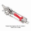 255*63mm Quick release Clamp Stainless Steel U Bolt Holding Clamp Heavy Toggle Latch  Decoration