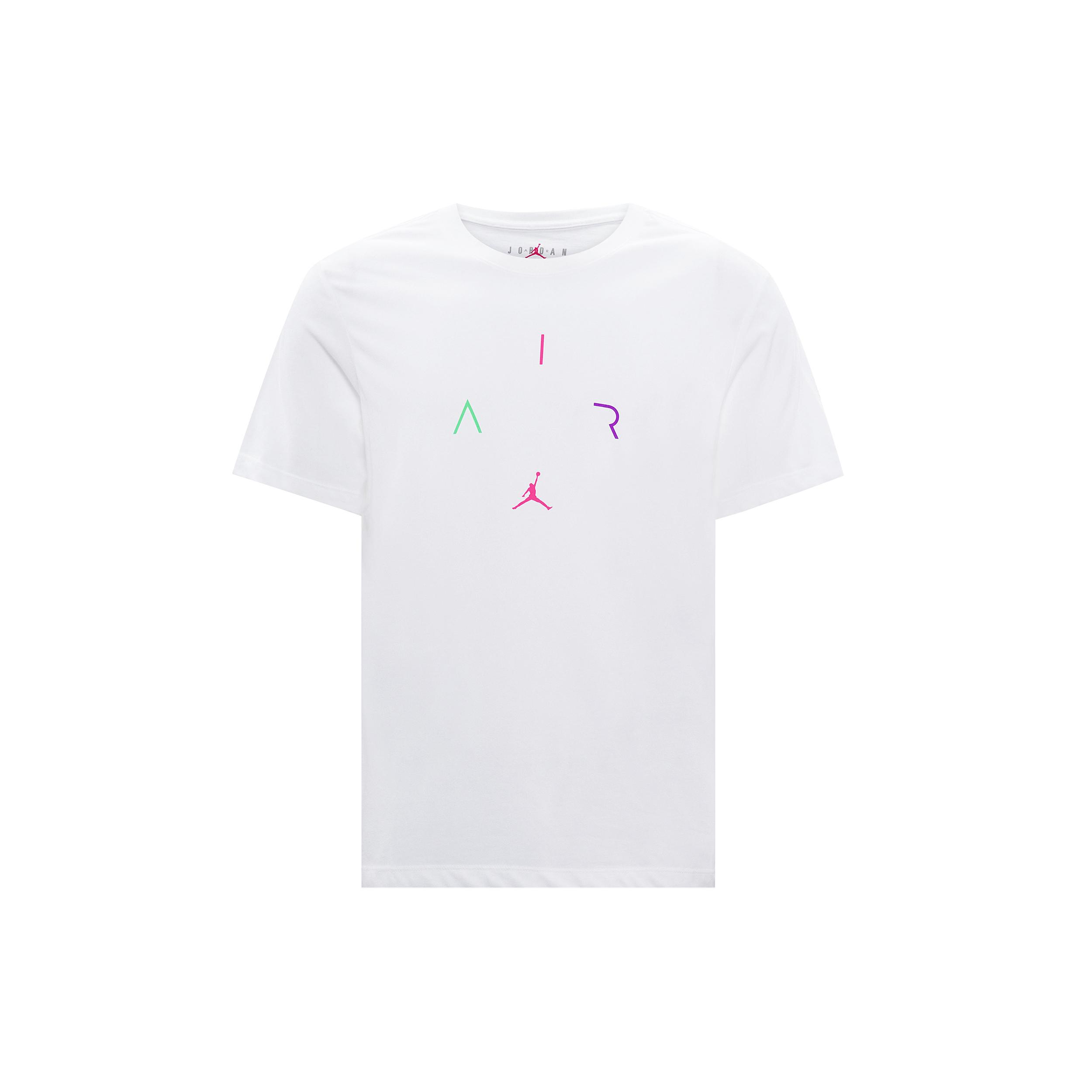 

New JORDAN Air T Shirts Men White CN3576-100 XXXL