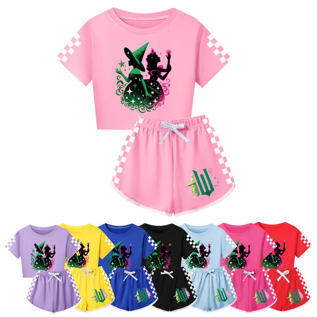 Wicked Toddler Children Cotton Pajama Set With Soft Material For Home And Sleep