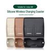 L90 Wireless Charging Coaster - Original Car Color Silicone Cup Holder Pad