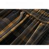 Women's Elegant Plaid Wide Leg Pant Vintage Chic High Waist Pants High Street Trendy Cool Trousers