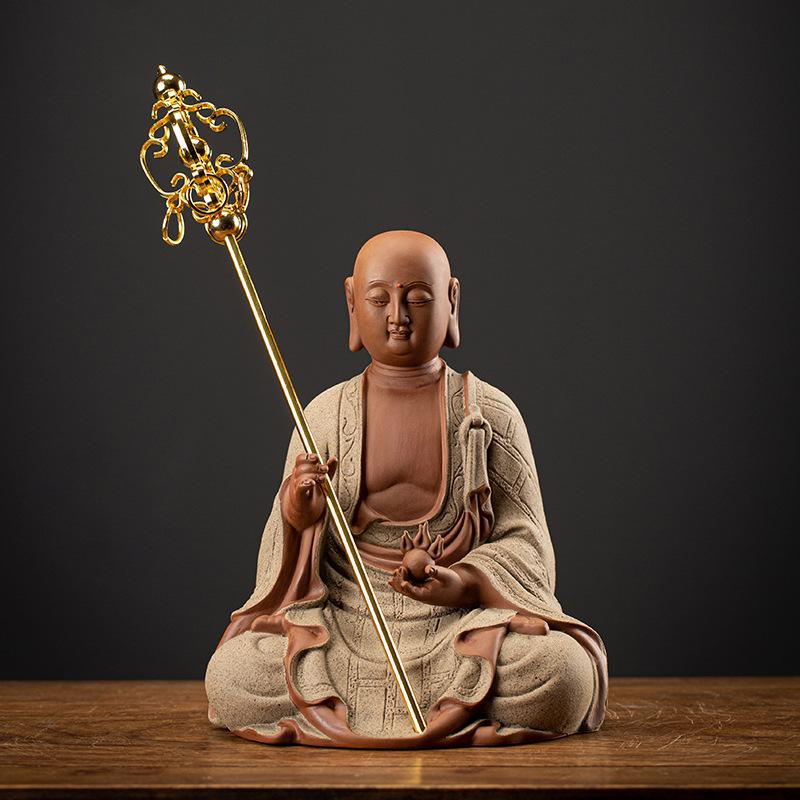 

Круглая лампа дзен, большое украшение, тибетский король, буддийский посох, вилла, гостиная, городской дом, мягкие украшения ручной работы