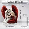 2D Colorful Animal Acrylic Ornaments Colorful Cat Figurine Decoration Kitten Standing Miniature Desktop Decoration For Home