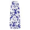 Women's High Waisted Wide Leg Pants Summer Casual Flowing Pocket Wide Leg Pants Floral Print Beach Pants