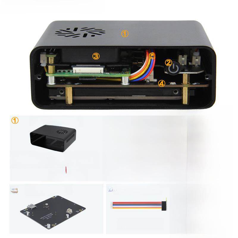 

Адаптер NAS для Raspberry Pi X823: SATA HDD/SSD Плата розширення для NAS Сервера зберігання даних