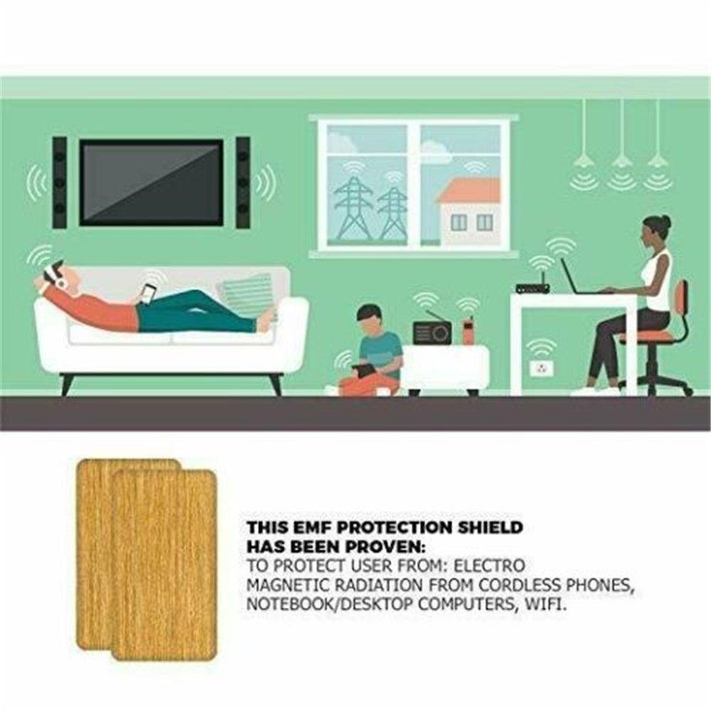 Portable Laptop Camera Radiation Protection Prevent Ionization Stickers Anti EMF Shield