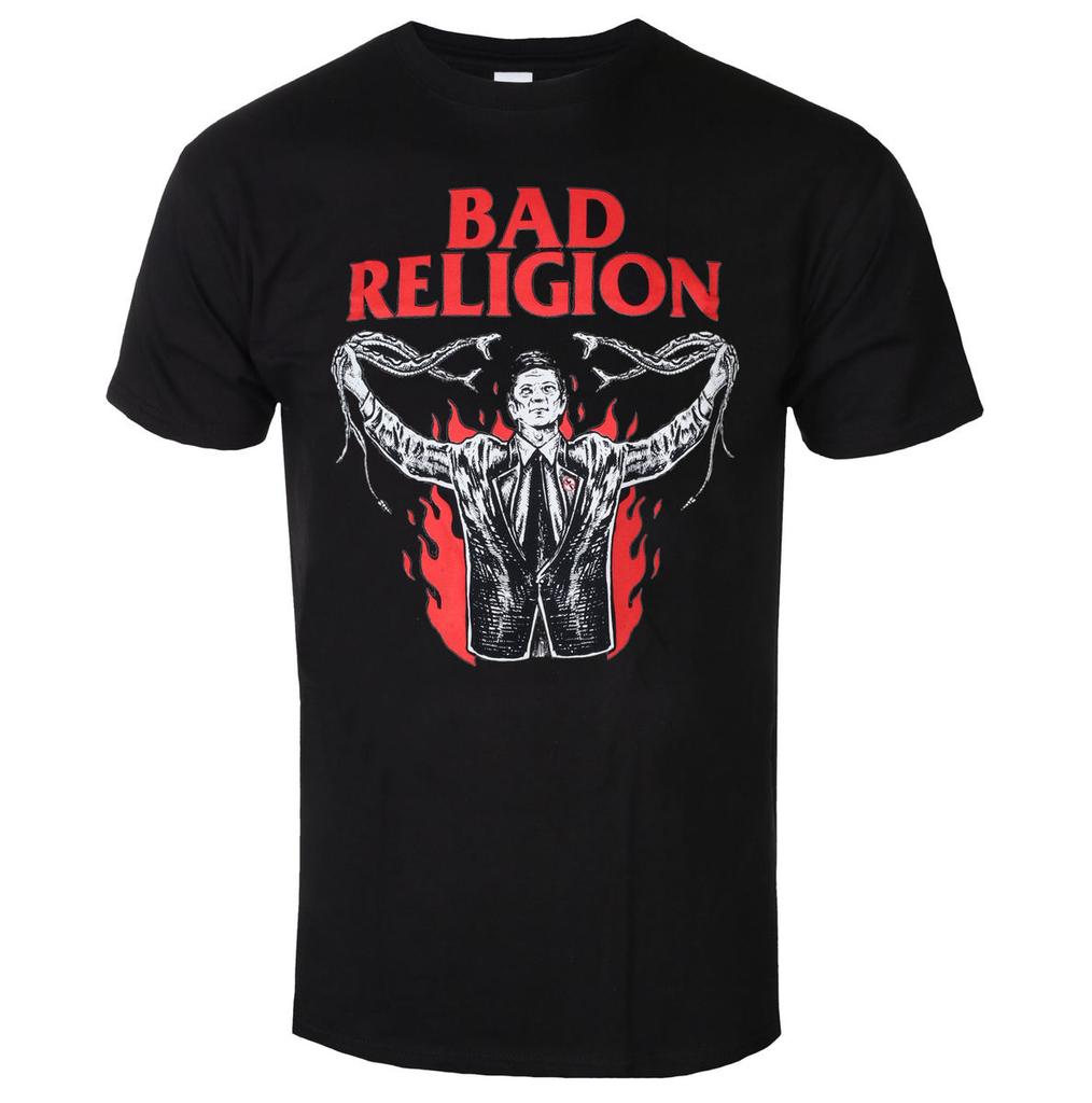 Pop Bad Religion Graphic Cotton Band Tshirt Unisex Summer Short Sleeve Fashion Brand Tee Luxury Casual Vintage Tees