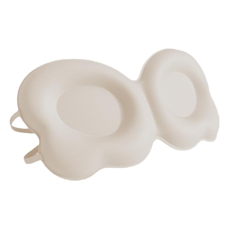 

Ergonomic Sleep Mask with 3D Contouring Fit Light Blocking Eye Protection for Home and Trvel Use Comfortable Sleep Tool бежевий