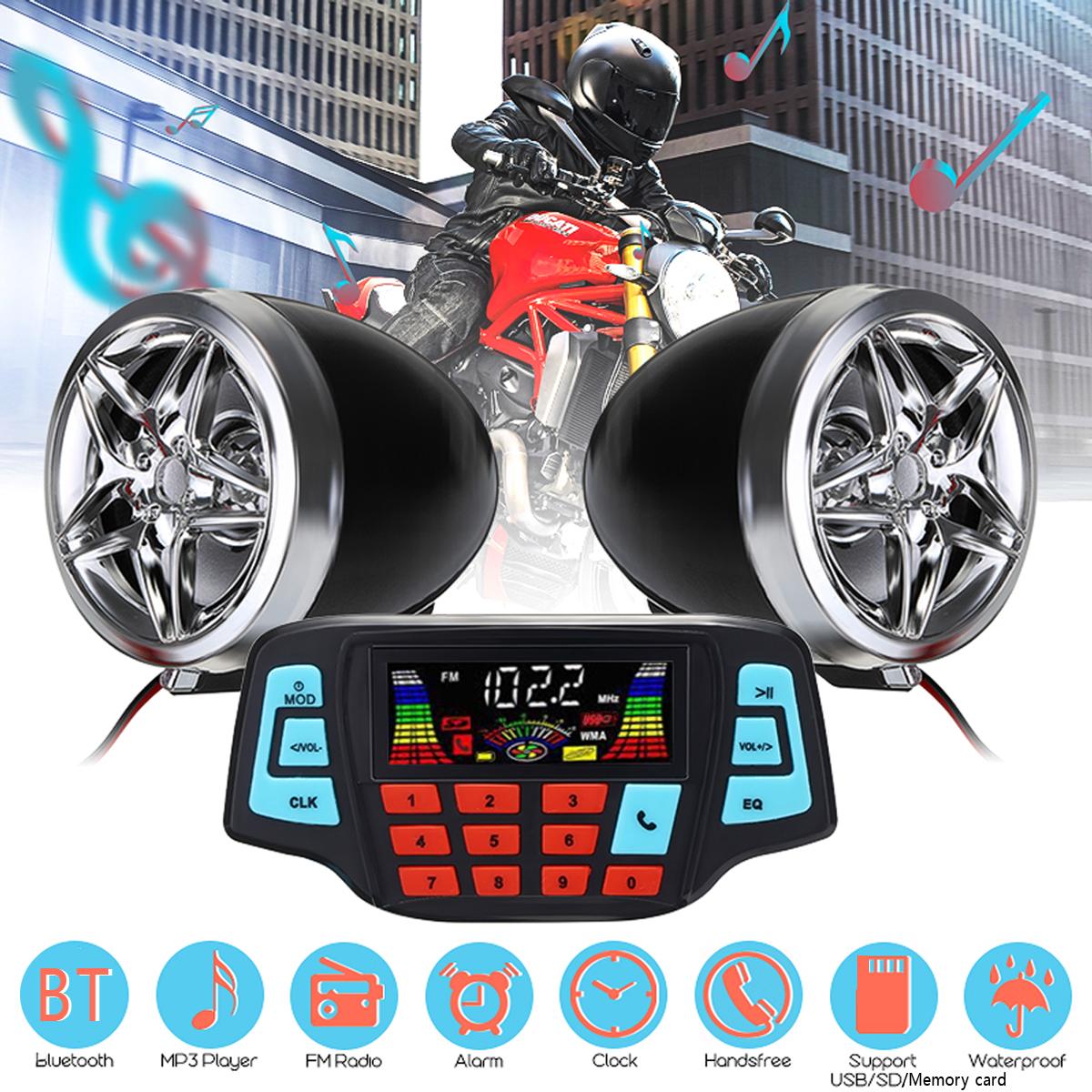 Motocikla studija Audio skaņas sistēma Stereo