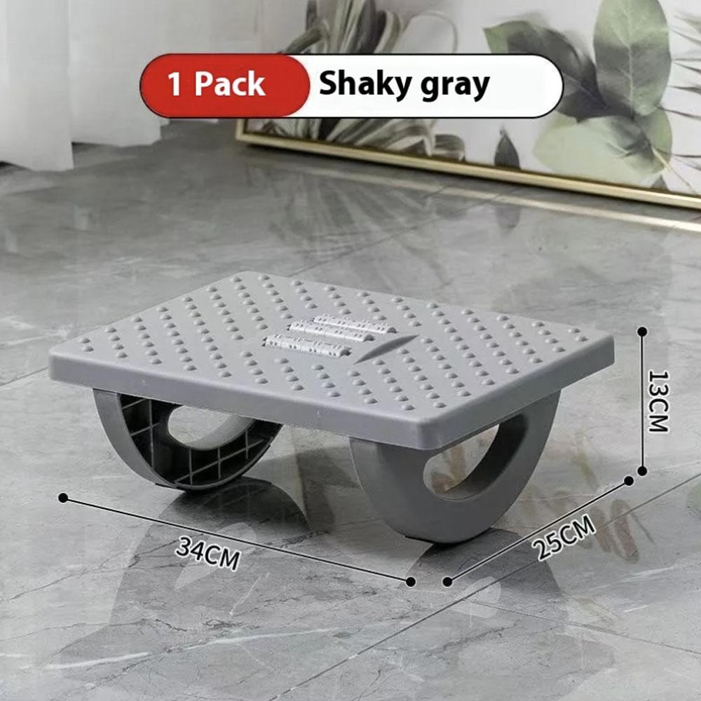 

Массажная подставка для ног для домашнего офиса Low quality серый