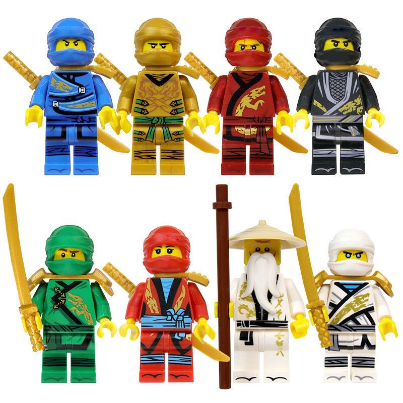 Building block doll series building block doll villain ninja series doll children assemble doll assemble puzzle