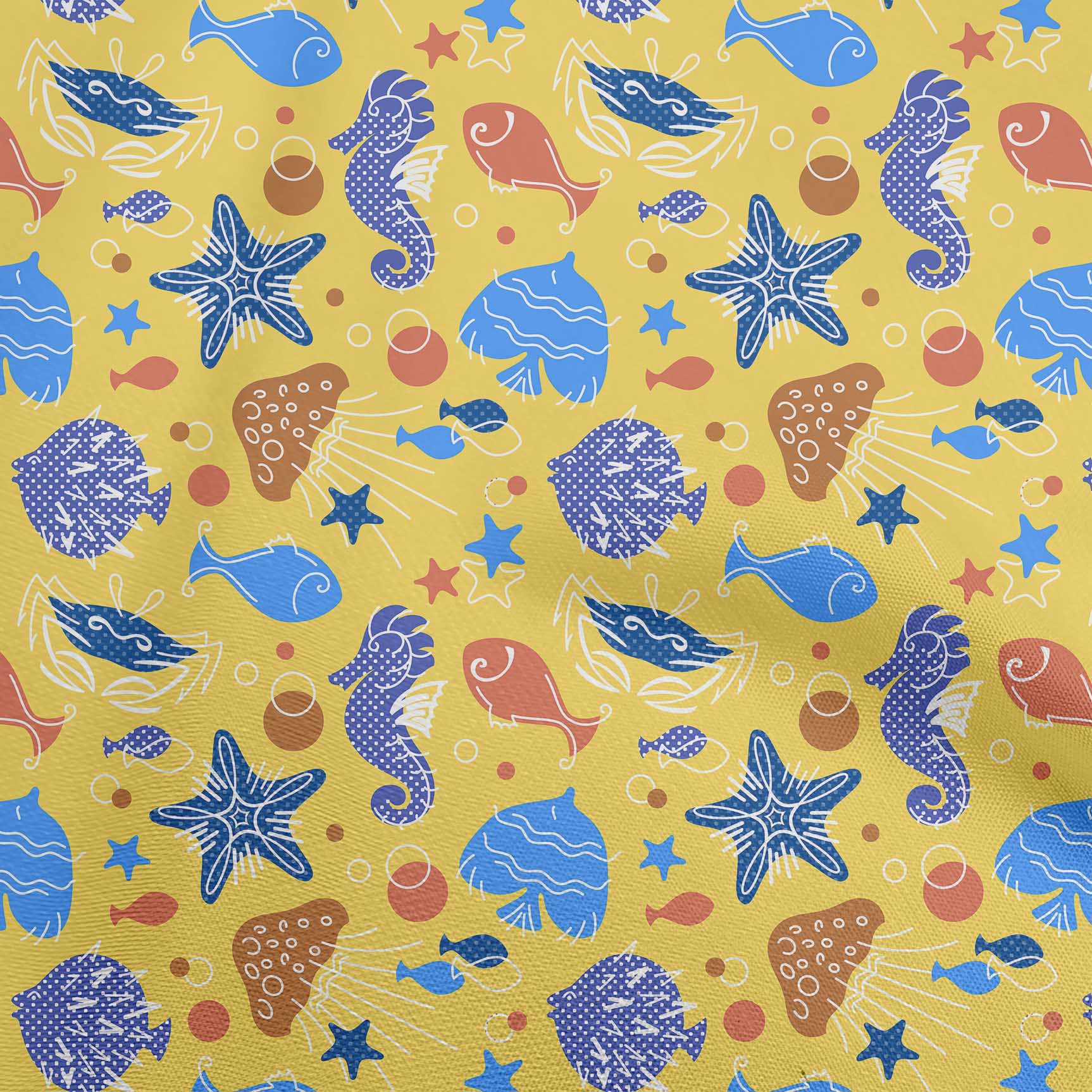 

oneOone Бавовняна гнучка коричнева тканина Пляжний одяг своїми руками Тканина для стьобання Тканина з принтом на двір 40 дюймів 42 Inch Wide - Viscose Chiffon жовтий