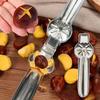 Stainless Steel Chestnut Cutter Opener Chestnut Clip 2in1 Opening Machine Cutter Kitchen Supplies Kitchen Tool