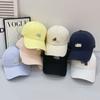 Soft Top Baseball Cap Candy Color Sun Protection Face Flattering Couple All-match Hat