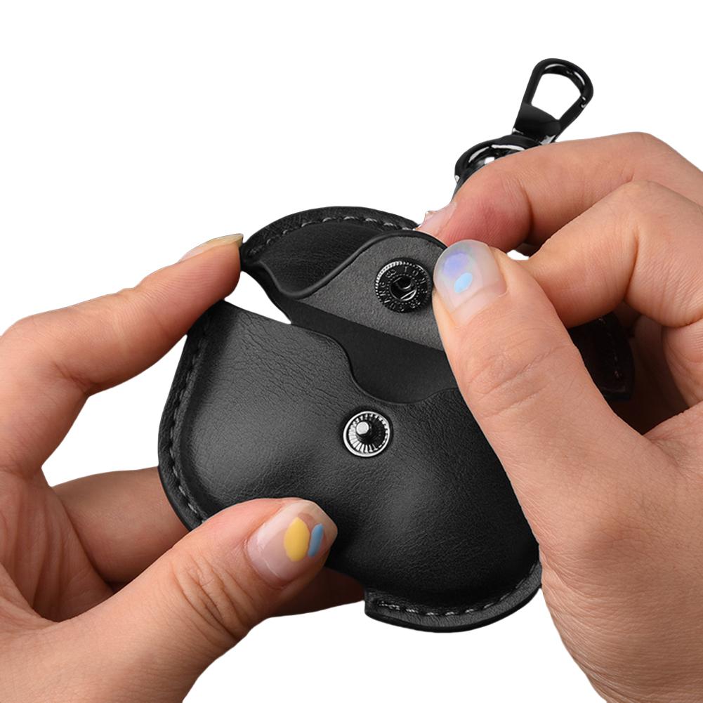 Δερμάτινη Θήκη Vintage Φορητό Προστατευτικό Κάλυμμα με Καραμπινέρ Πλήρως Καλυμμένο Κάλυμμα Αντικραδασμική Προστατευτική Θήκη για Apple Airpods 4