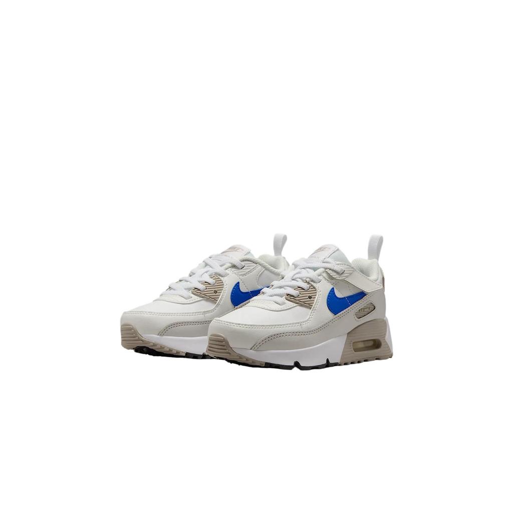 Nike Air Max 90 EasyOn PS Summit White Racer Blue Kinder-Sneaker Creme College-Grau HF6357-105