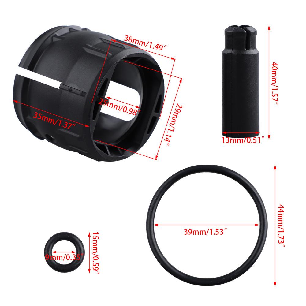 

For Vauxhall Astra II III Combo C Meriva I 1 Vectra B C Zafira A F23 Car Gear Shift Stick Repair Bush Kit Car Accessories чёрный
