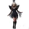 Dark Womens Halloween Angel Devil Costume Fancy Dress Ghost Bar Cosplay Party