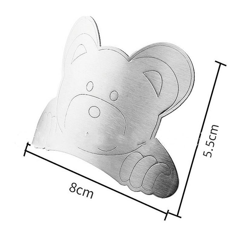 

1 шт. нержавеющая сталь защитный щиток для пальцев режущий щиток регулируемый для нарезки овощей защита для пальцев защитные инструменты кухонный гаджет