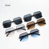 Square Sunglasses Women Trendy Semi Rimless Fashion Glasses Luxury Sunglasses for Men Vintage Lunette Soleil Femme Gafas