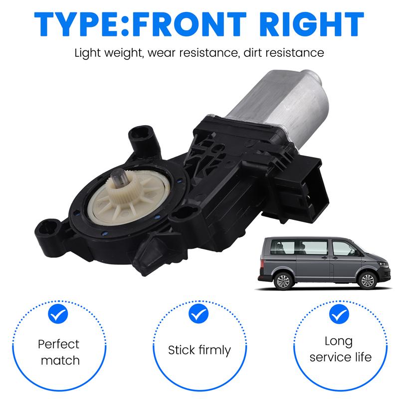 For VW T5 Skoda Roomster Fabia Transporter Car WINDOW MOTOR Replacement Part 6Q2959802F 6Q2959801E For Campmobil Front Right