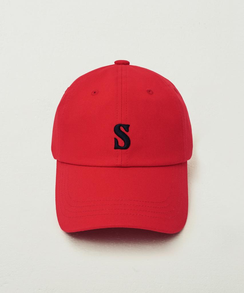Seteo Classic Small Logo Ball Cap Red