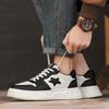 Schwarz-Weiß-Panda kleine weiße Skateboard-Schuhe neue Herbst-Plattform Freizeitsport-Schuhe