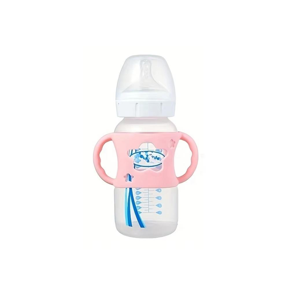 Soft Elastic Baby Bottle Cover Silicone Handle Sleeve for Dr Brown Bottles Baby Feeding